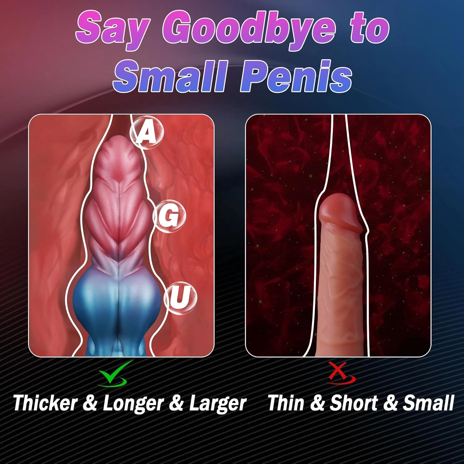 Poppy 8.6 Knotted Dildo Monster Dildo with Strong Suction Cup - Laphwing