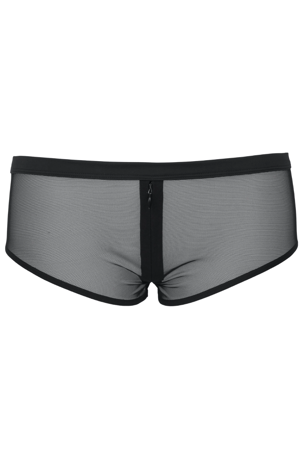Pure Tentation Shorty With Zip Black, Size XL (UK 12-14)