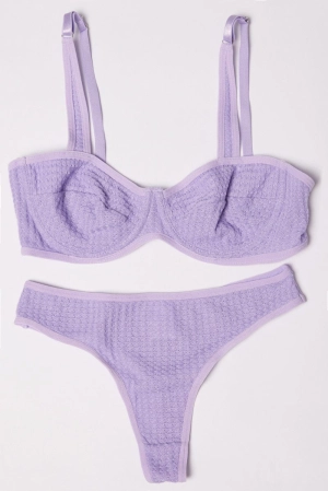 Purple Lingerie Set