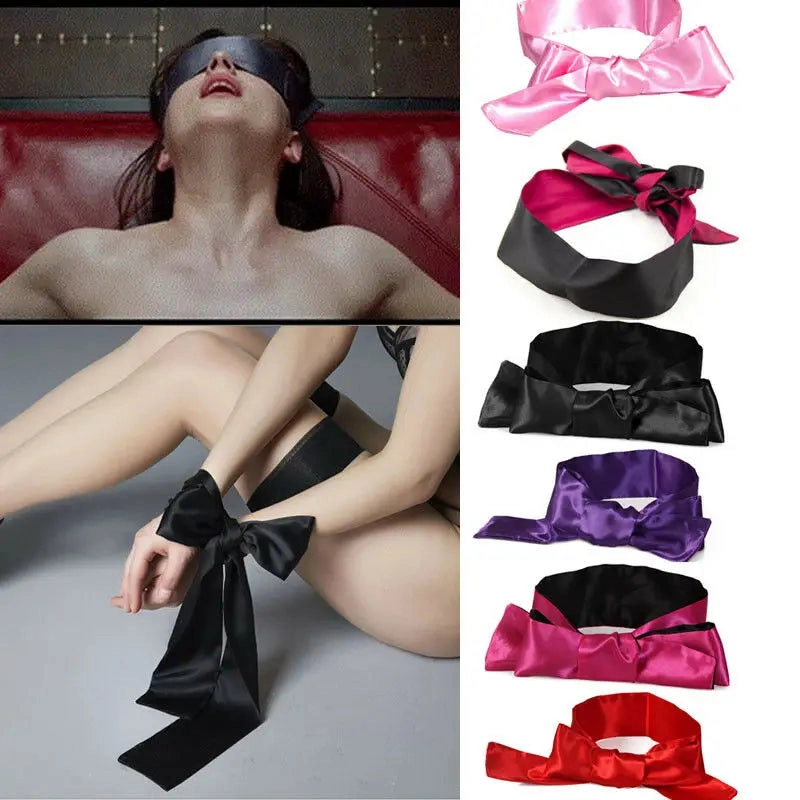 Ribbon Bondage Sexy Lace BDSM Silk Satin