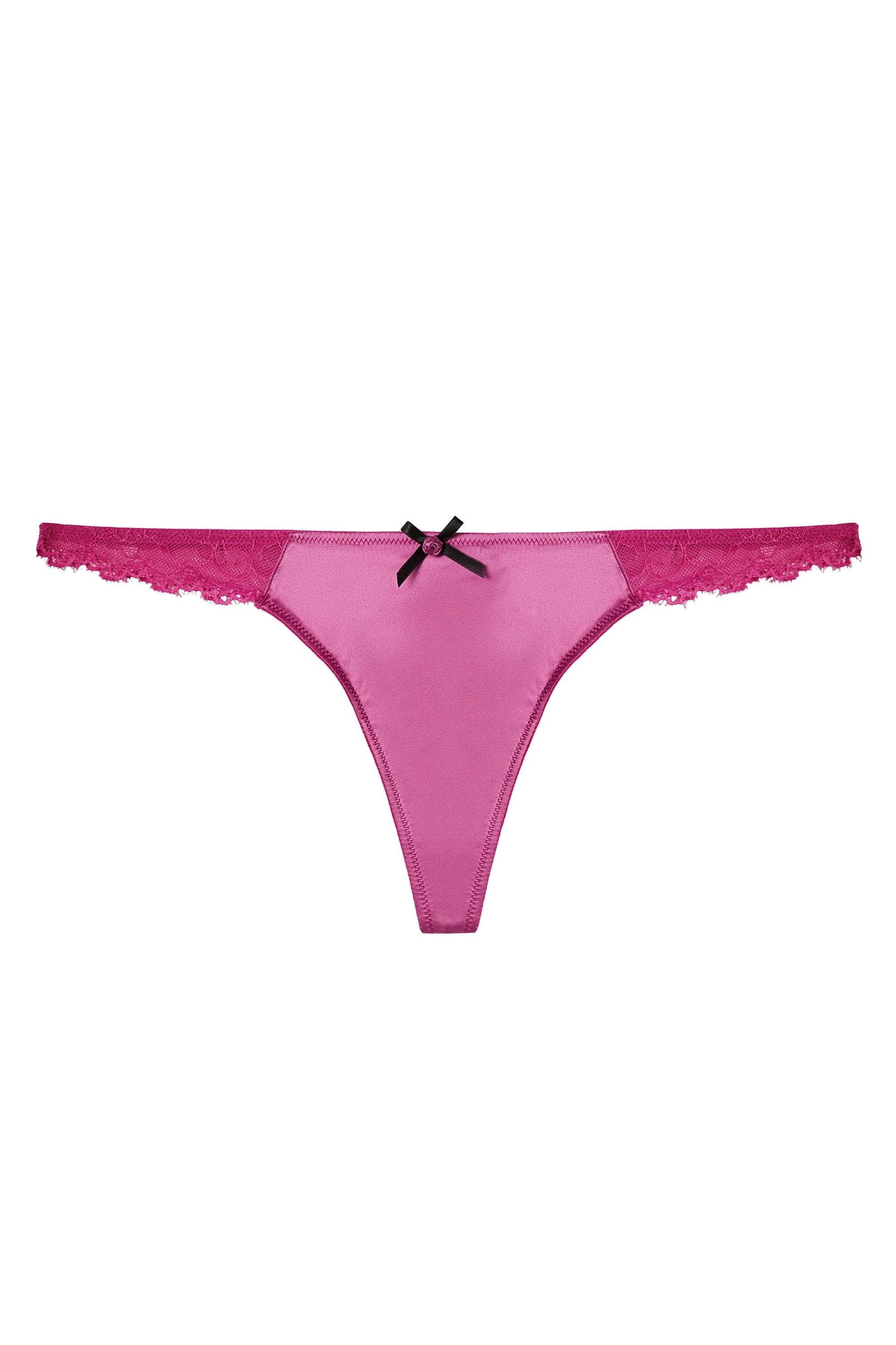 Rosalyn Magenta Lace Thong