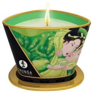 Shunga Massage Candle-Exotic Green Tea 7oz