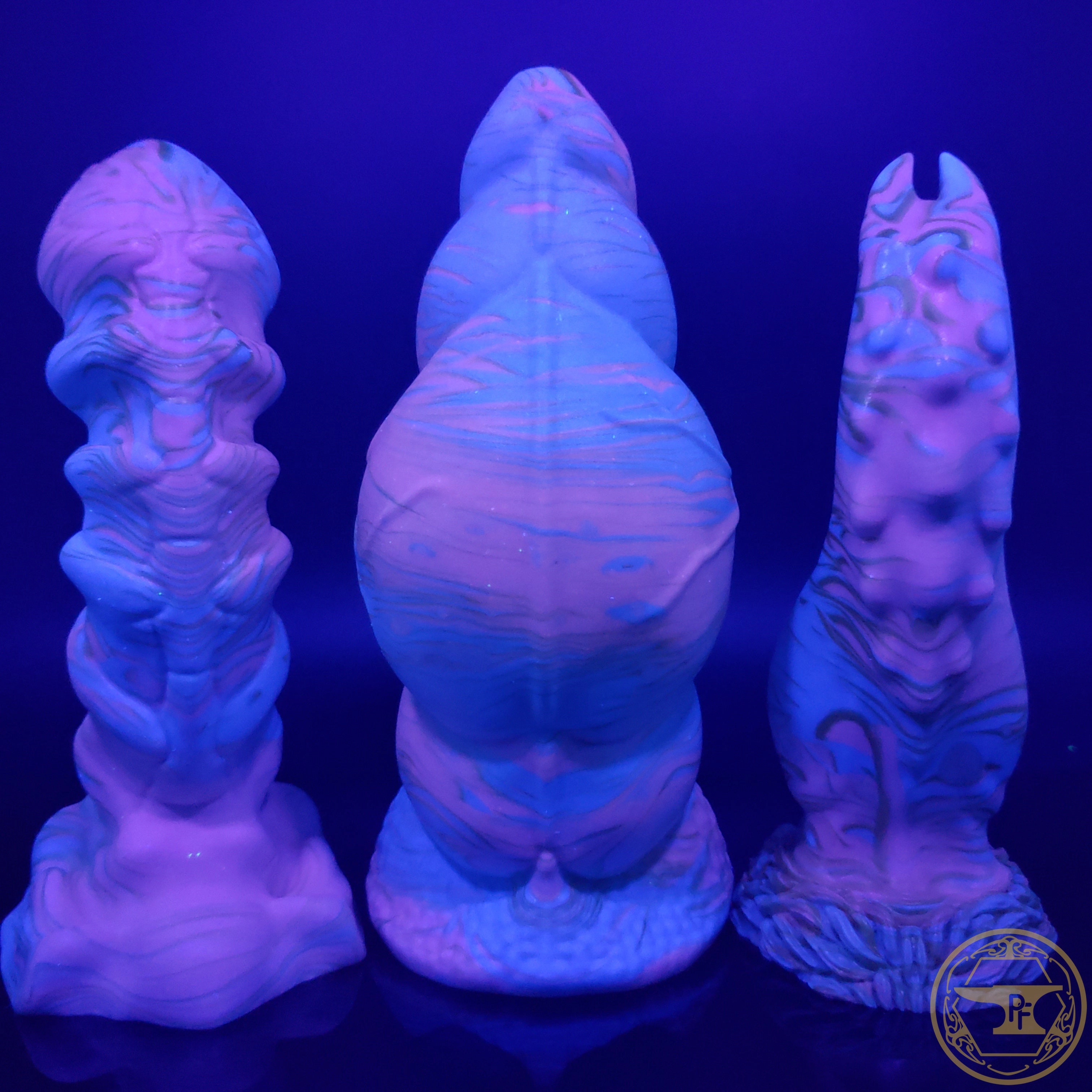 |SOLD OUT| Small Bone Devil, Medium 00-50 Firmness, Gold Pastel Swirls, 5970