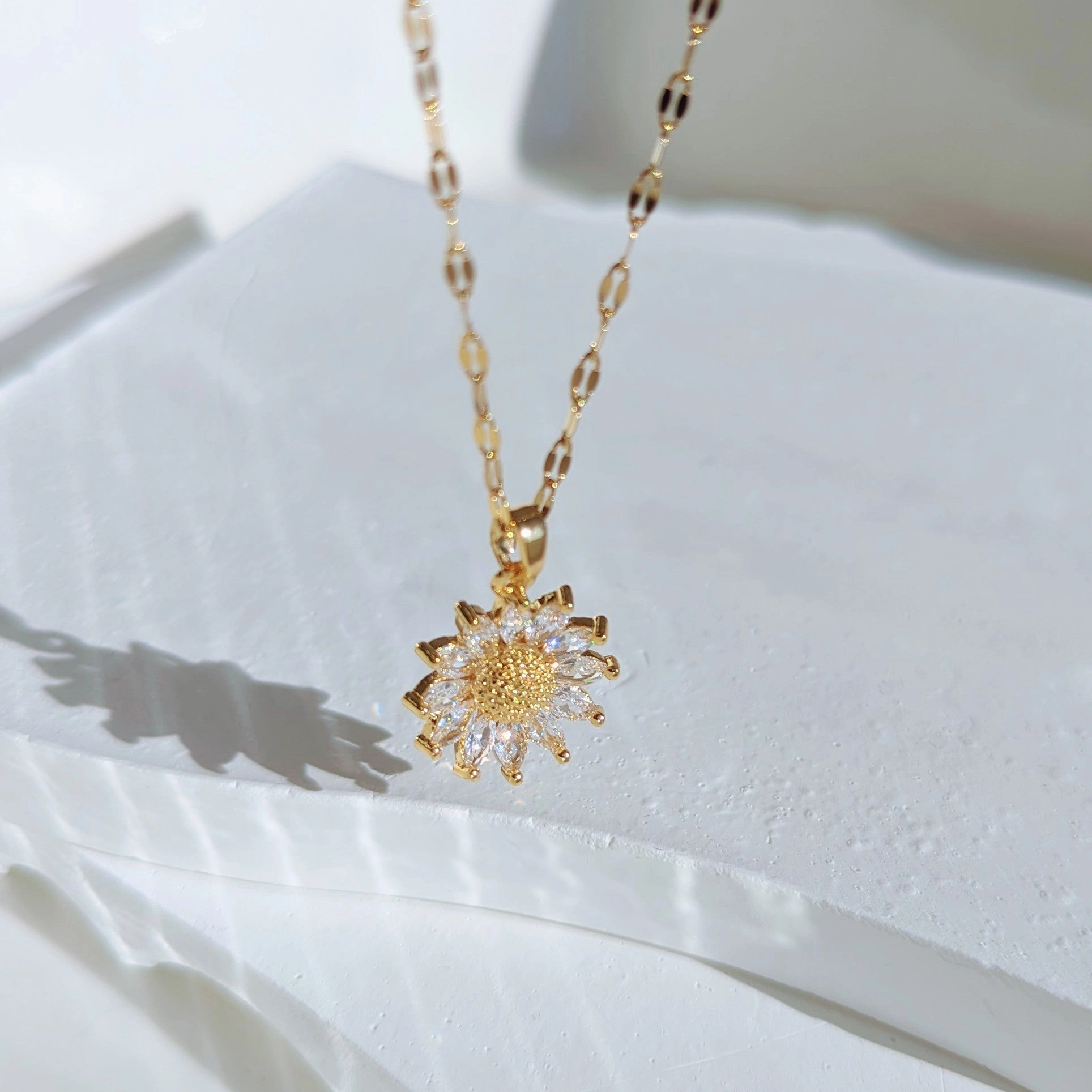 Sunflower Necklace