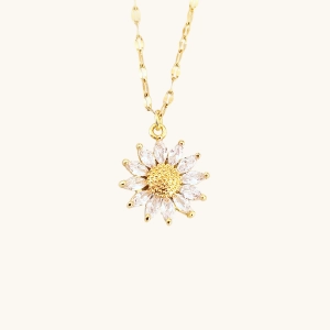 Sunflower Necklace