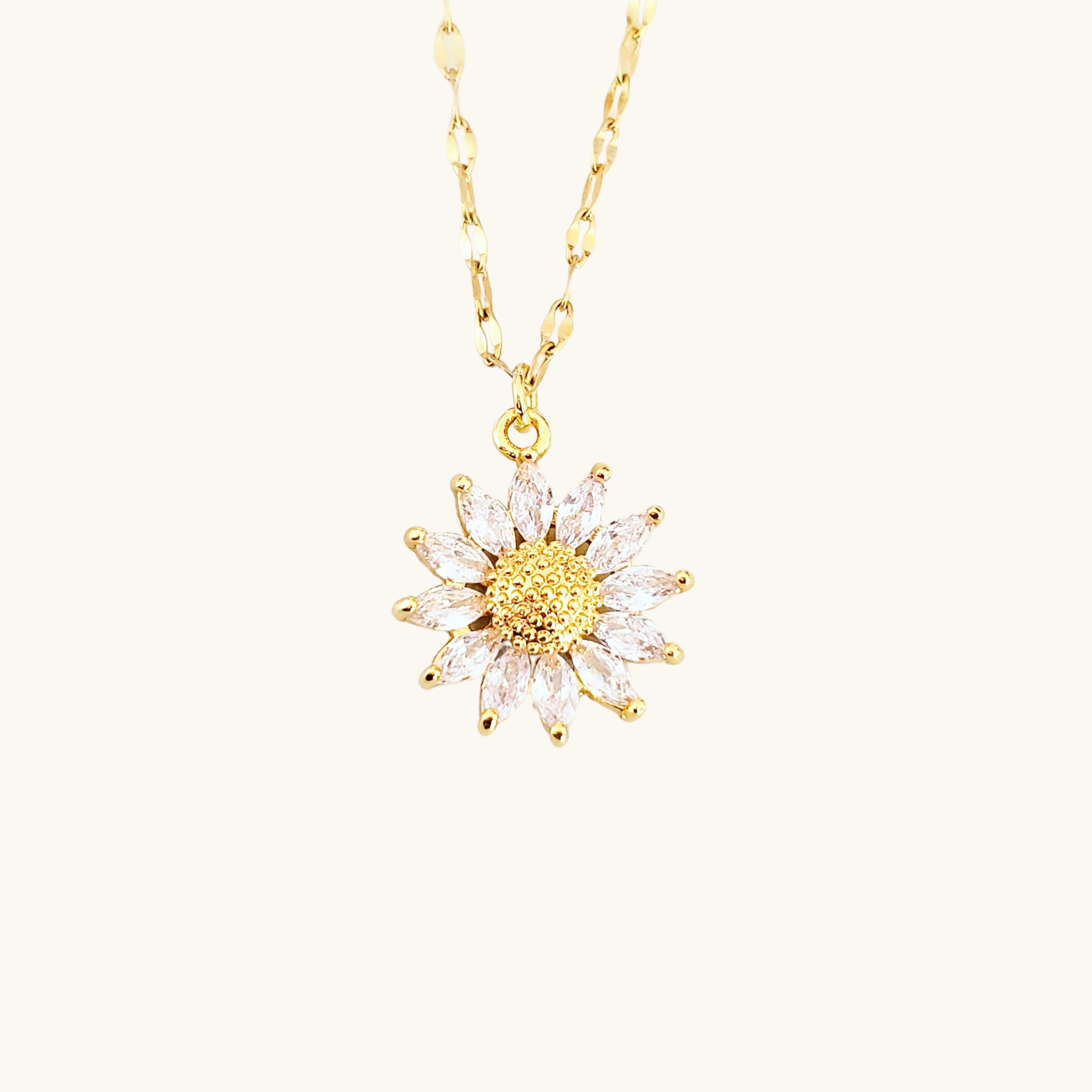 Sunflower Necklace