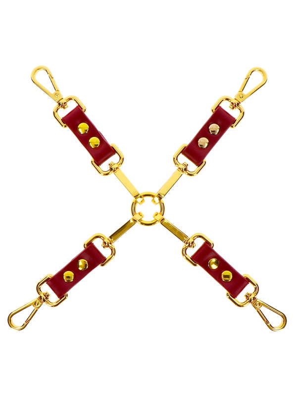 Taboom Red Faux Leather Hogtie