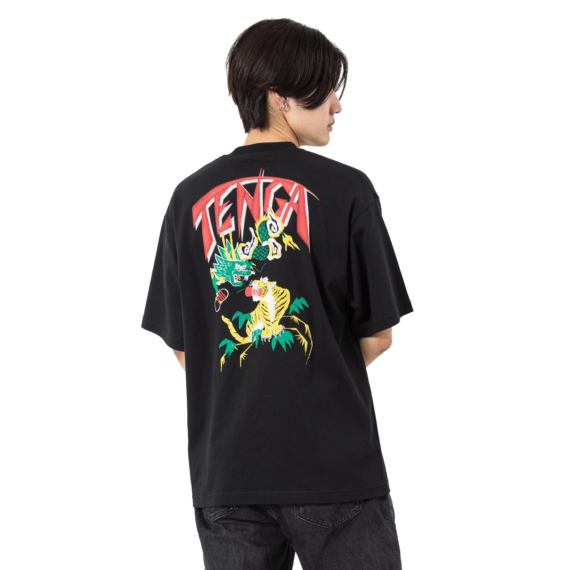 TENGA Print T-Shirt Black