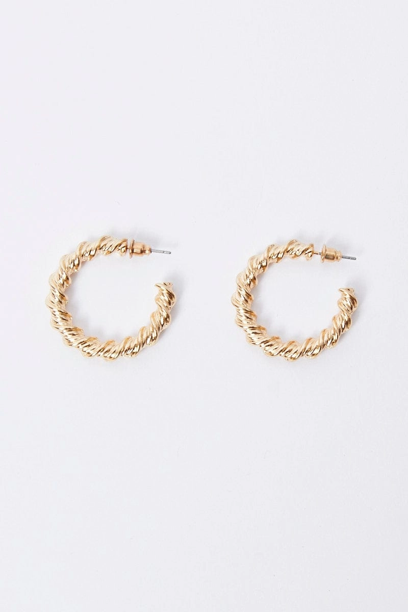 Twist Hoop Earrings