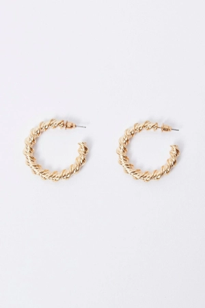Twist Hoop Earrings