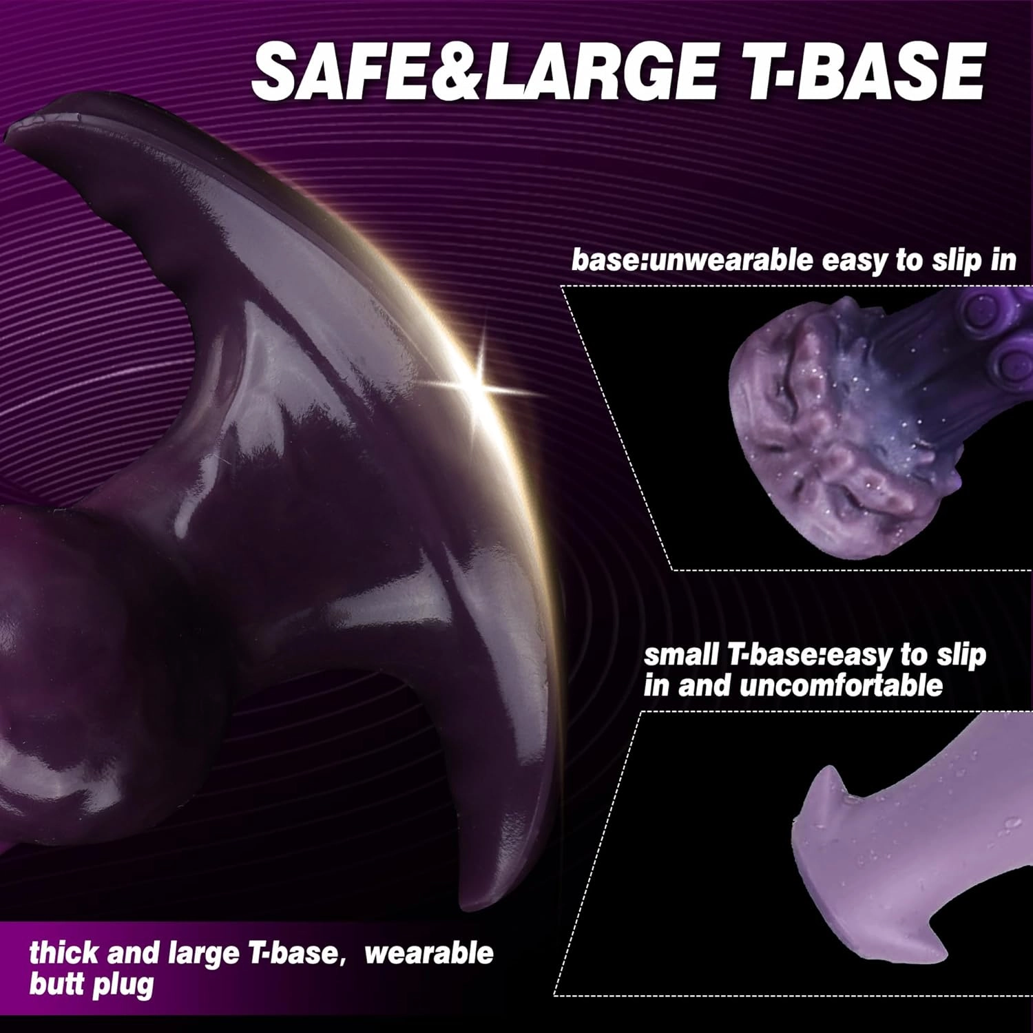 Vila Large Butt Plug Inflatable Anal Plug-Laphwing