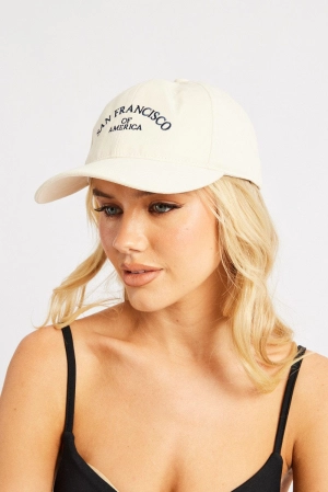 White San Francisco Cap
