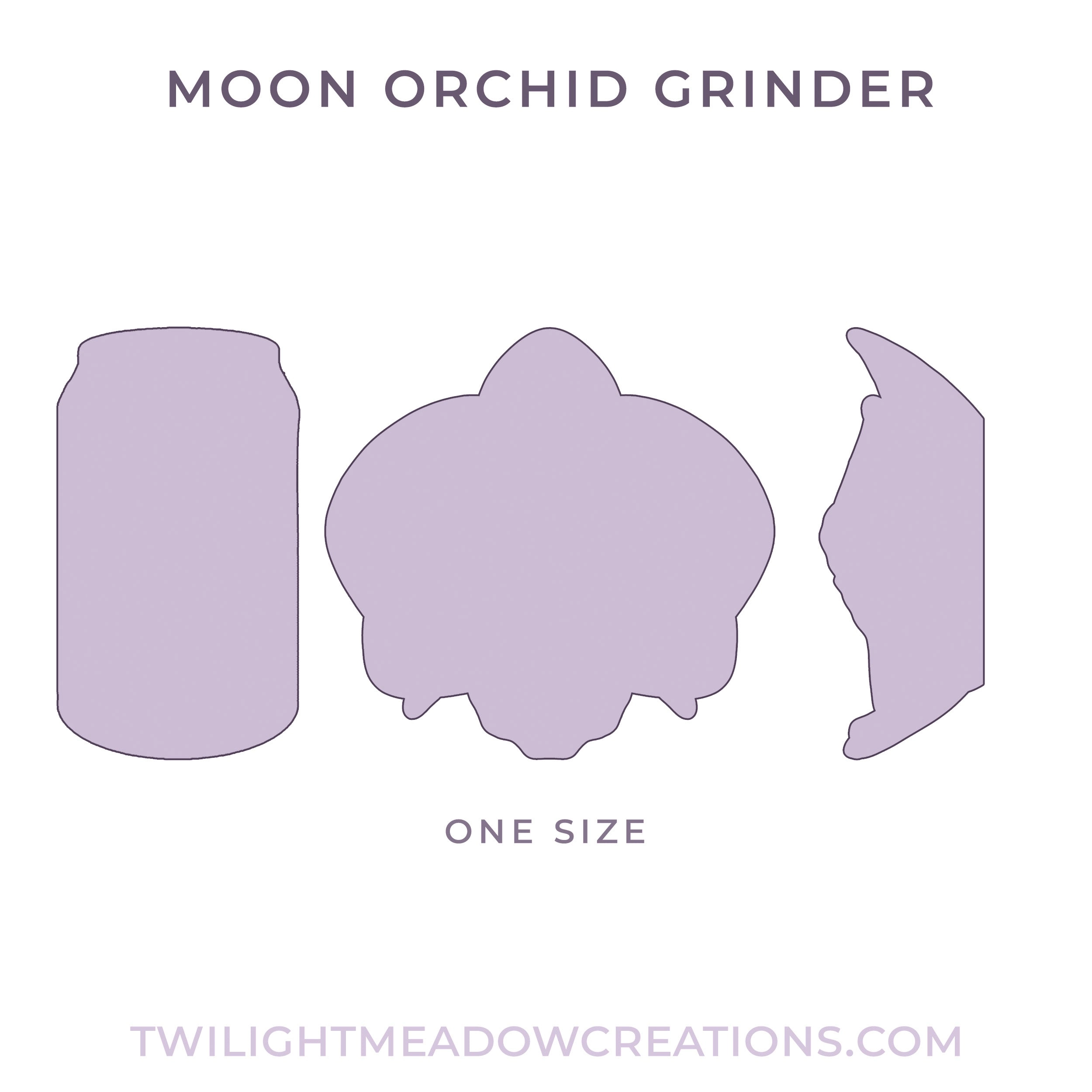 Wildwood Alchemy Custom Moon Orchid Grinder